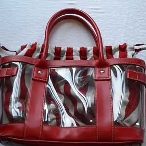 Jean Lottie Transparent tote handbag